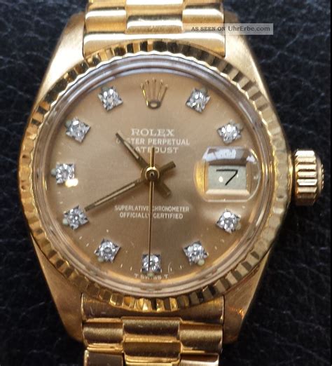 damen rolex gold mit brillanten|rolex lady datejust kaufen.